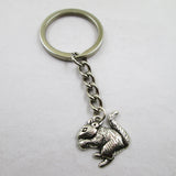 3pcs/lot Mouse Charms Keyring Pendant Keychain