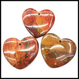 3pcs Chinese Red Stone Pendants for Necklaces
