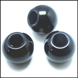 3pcs Gemstone European Beads for Bracelet Making 20mm Size