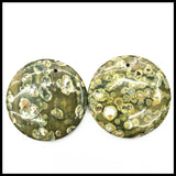 3pcs Kambaba Jasper Stone Pendants Natural Loose Beads Choices