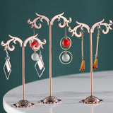 Metal Earrings Jewelry Organizer T Bar Stand Holder