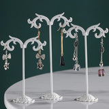 Metal Earrings Jewelry Organizer T Bar Stand Holder