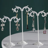 Metal Earrings Jewelry Organizer T Bar Stand Holder