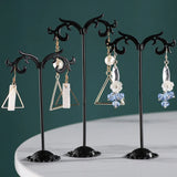 Metal Earrings Jewelry Organizer T Bar Stand Holder