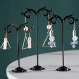 Metal Earrings Jewelry Organizer T Bar Stand Holder