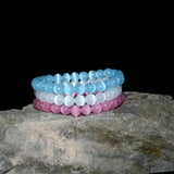 Opal Beads Bracelet Bangle for Women Moonstone Braclet