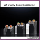 3pcs/set Acrylic Earrings Studs Stands Holder Jewelry Display