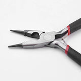 3pcs DIY Jewellery Tool Set Polishing Round Nose, Flat Nose, Side-Cutting Pliers