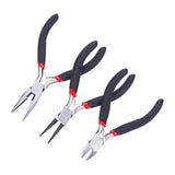 3pcs Jewelry Tool Sets Polishing Side-Cutting Pliers Wire-Cutter Pliers
