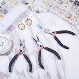 3pcs Jewelry Tool Sets Polishing Side-Cutting Pliers Wire-Cutter Pliers