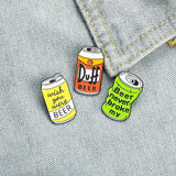 Enaml Pin Collection Goth Heart Anime Mountain Brooches Set