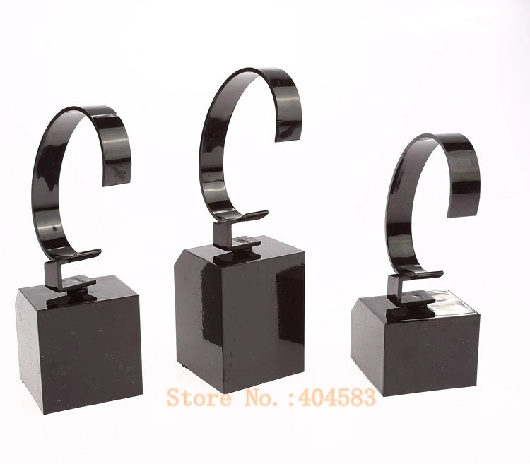 3pcs/set High Acrylic Watch Display Stand with Good Circle