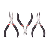3pcs Jewelry DIY Tool Set Pliers Wire-Cutter Round Nose Side-Cutting