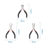 3pcs Jewelry DIY Tool Set Pliers Wire-Cutter Round Nose Side-Cutting