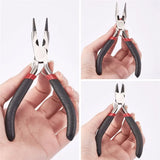 3pcs Jewelry DIY Tool Set Pliers Wire-Cutter Round Nose Side-Cutting
