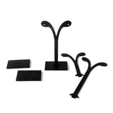 Leaf Pattern Ear Stud Earrings Holder Display Stand Jewelry Show Rack