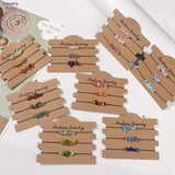 3pcs Natural Chip Quartzs Stone Bracelet Set Multi-layer Beads Wristbands
