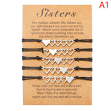 3pcs Natural Chip Quartzs Stone Bracelet Set Multi-layer Beads Wristbands