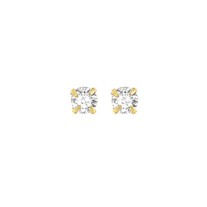 3pcs Silver Stud Earrings For Women Multi-size Piercing Aretes Moon Star Heart
