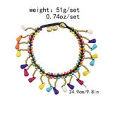 Bohemia Ethnic Beads Hand-woven Friendship Bracelet Set