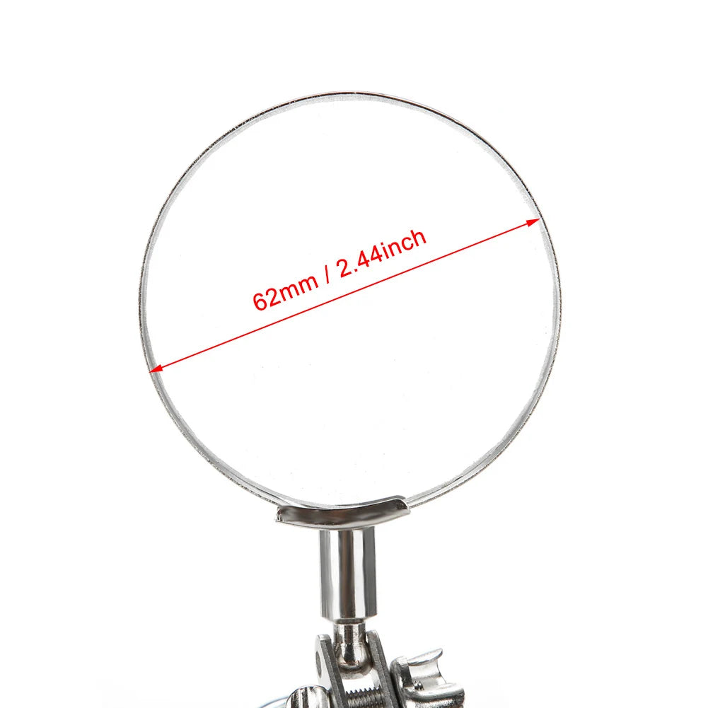 3rd Hand Helping Tool Set Magnifier Lens & 2 Clamps, Jewelry Soldering Accessory