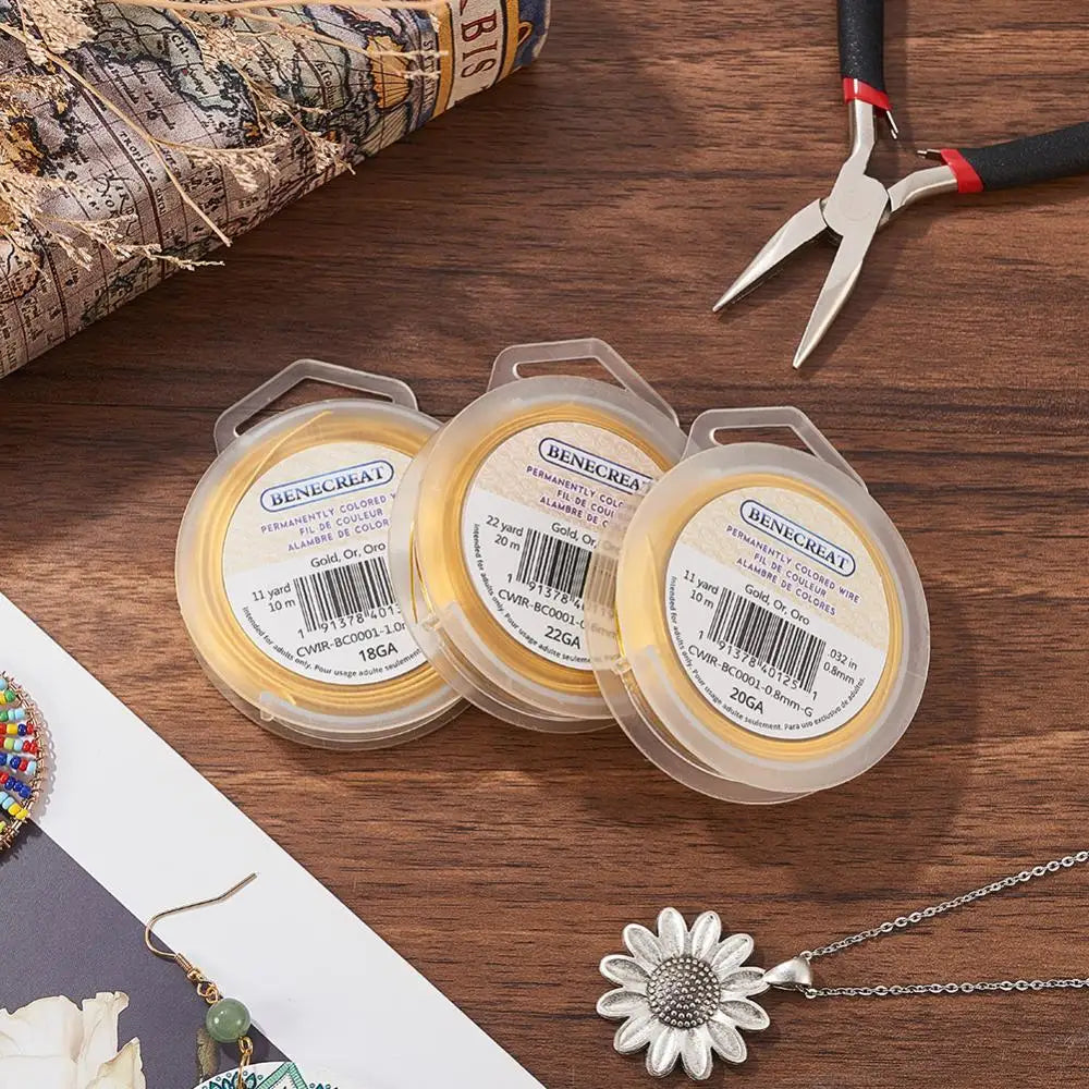 Tarnish Resistant Copper Wire Beading Cord for Jewelry Making