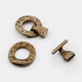 3 Sets T-Toggle Clasp Hooks for DIY Bracelet Making