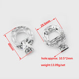 3 Sets T-Toggle Clasp Hooks for DIY Bracelet Making
