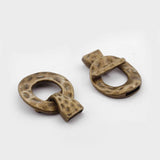 3 Sets T-Toggle Clasp Hooks for DIY Bracelet Making