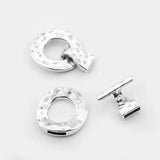 3 Sets T-Toggle Clasp Hooks for DIY Bracelet Making