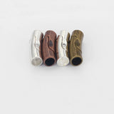 3 Sets Magnetic Clasp for 10x6mm Leather Cord Bracelet