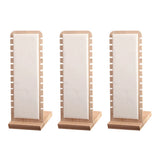 Modern Bamboo Necklace Jewelry Display Stand 27x10cm