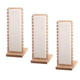 Modern Bamboo Necklace Jewelry Display Stand 27x10cm