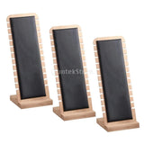 Modern Bamboo Necklace Jewelry Display Stand 27x10cm