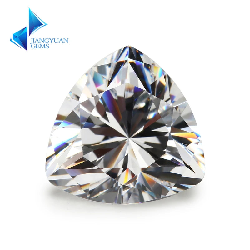 5A CZ Trillion Shape Synthetic Gems for Jewelry