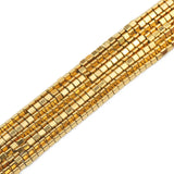 3x3MM Natural Hematite Triangle Spacer Beads for Jewelry Making