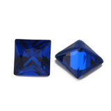 Dark Stone Square Princess Cut Spinel Gems for Jewelry Making