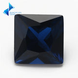 Dark Stone Square Princess Cut Spinel Gems for Jewelry Making