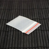 3x4cm 100pcs PE Clear Self Sealing Zip Lock Bag 0.2mm Plastic Packaging Pouch