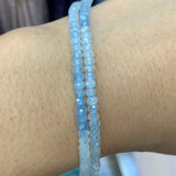 3x4mm Natural Gemstone Stone Beads 15'' Faceted Rondelle
