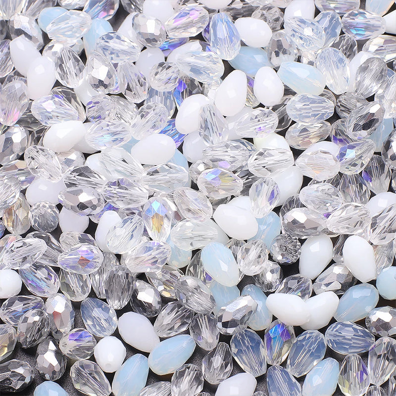 Mixed Crystal Drops for DIY Earring Crafts Jewelry Supplies