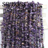 Charoite Freeform Chips Natural Gems Beads Strand 34 Inch