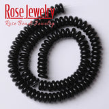 Natural Agates Beads Wheel Loose Spacers for Jewelry Making