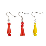Glass Bugle Beads Charms Crystal Faceted Tower Beads for DIY Jewelry Making