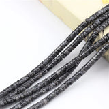 Labradorite Rondelle Flat Disc Round Bead Charm Jewelry Making
