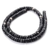 Natural Stone Beads Wafer Agates Aventurine Crystal Malachite Spacer