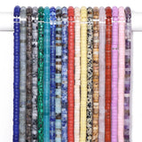 3x6mm Quartz Crystal Rondelle Bead for Jewelry Making