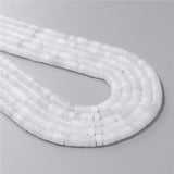 3x6mm Quartz Crystal Rondelle Bead for Jewelry Making