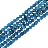 4-10MM Apatite Stone Charm Round Beads for Jewelry Making DIY