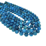4-10MM Apatite Stone Charm Round Beads for Jewelry Making DIY